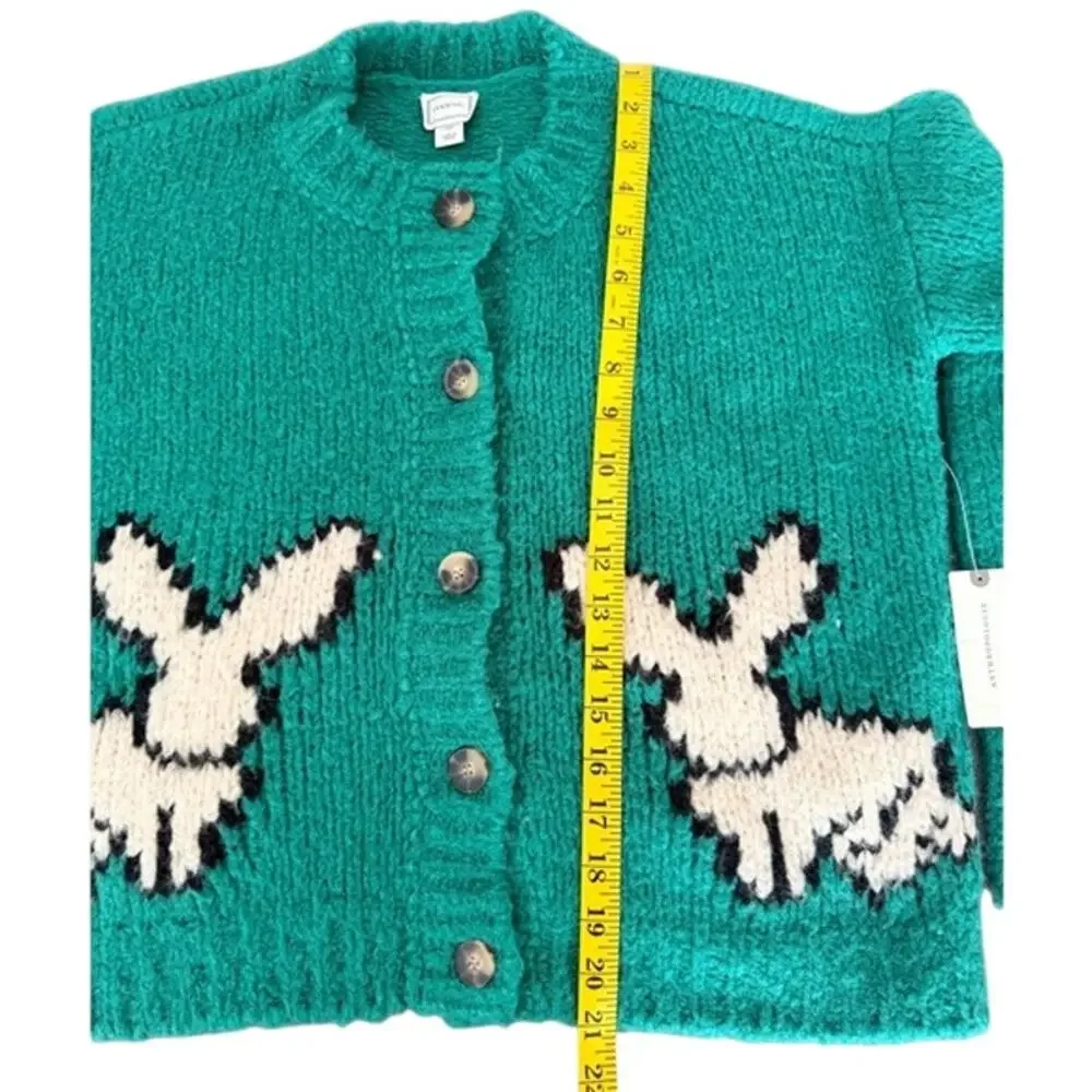 New Maeve Bunny Slope Cardigan from Anthropologie sz XXSP